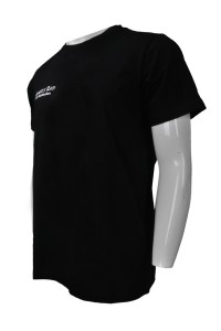 T731   度身訂造圓領T恤  個人設計短袖T恤  瑞士 RB  來樣訂造T恤   T恤供應商    黑色